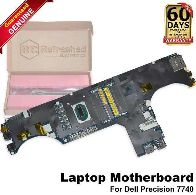 Main image of Dell Precision 7740 Motherboard i9-9980H Octa-Core 2.4GHz CPU LA-H281P VG304