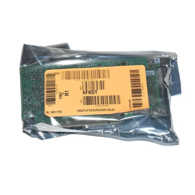 Alt view image 2 of 6 - Dell Mellanox ConnectX-5 CX555A 1-Port 100GbE EDR IB QSFP Network Adapter 6FKDT