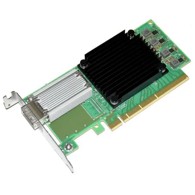 Alt view image 4 of 6 - Dell Mellanox ConnectX-5 CX555A 1-Port 100GbE EDR IB QSFP Network Adapter 6FKDT