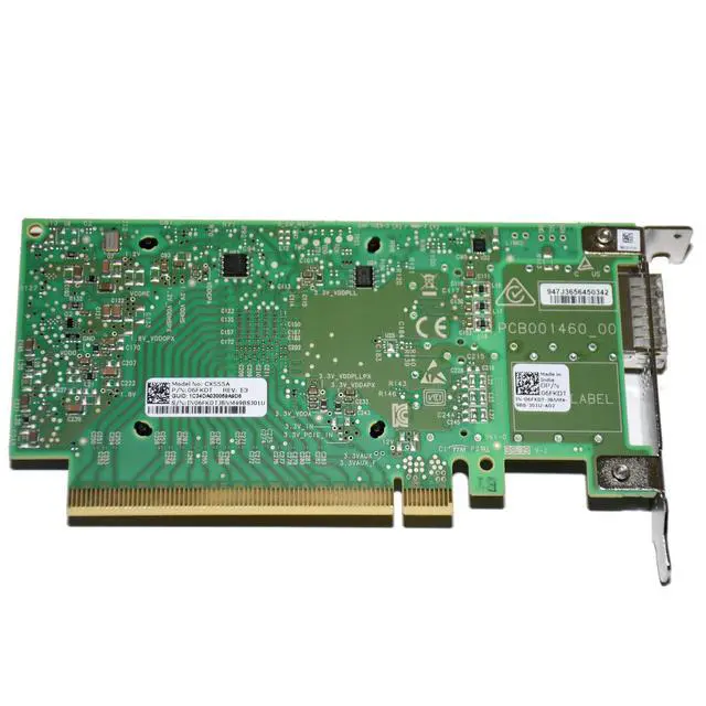 Alt view image 6 of 6 - Dell Mellanox ConnectX-5 CX555A 1-Port 100GbE EDR IB QSFP Network Adapter 6FKDT