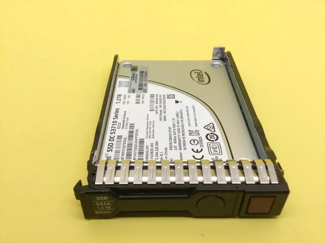 Alt view image 2 of 3 - 804677-B21 HPE 1.2TB SATA 6G WRITE INTENSIVE SFF (2.5IN) SC SSD 805391-001