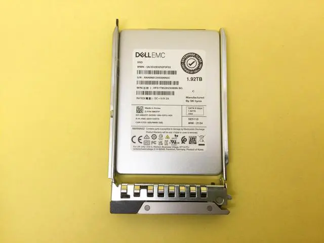 Main image of 962FP DELL 1.92TB SATA 6Gbps Read Intensive 2.5in SSD 0962FP HFS1T9G3H2X069N