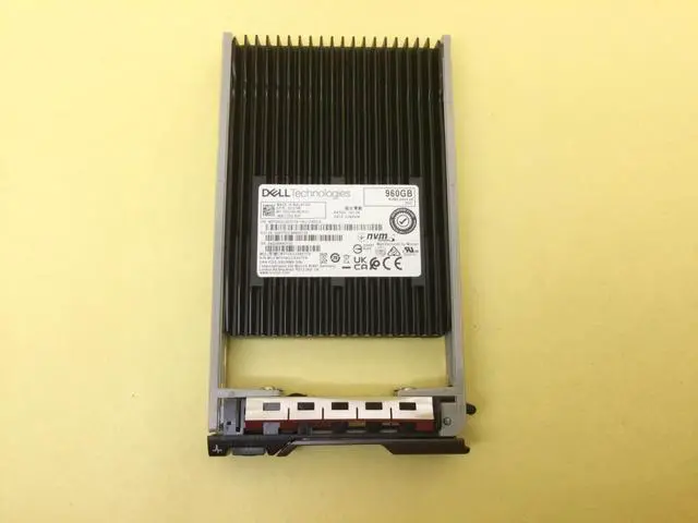 Main image of KXT48 Dell 960GB PCIe4.0 NVMe Read Intensive 2.5" U.2 SSD 0KXT48 MTFDKCC960TFR - OEM