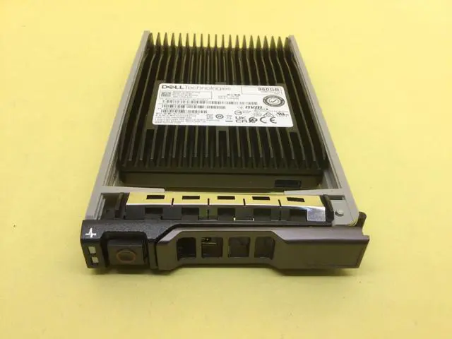 Alt view image 2 of 3 - KXT48 Dell 960GB PCIe4.0 NVMe Read Intensive 2.5" U.2 SSD 0KXT48 MTFDKCC960TFR - OEM