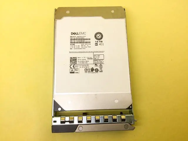 Main image of (NOT FOR HOME PC!) 24HF9 Dell EMC 16TB 7.2K RPM SAS 12Gbps 3.5'' 512e HDD 024HF9 MG08SCA16TEY