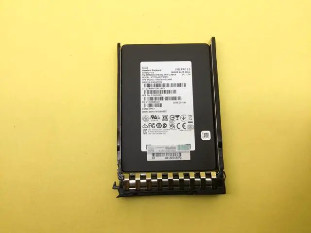 Alt view image 6 of 7 - P40500-B21 HPE 3.84TB SATA 6G READ INTENSIVE SFF BC MV SSD P41525-001