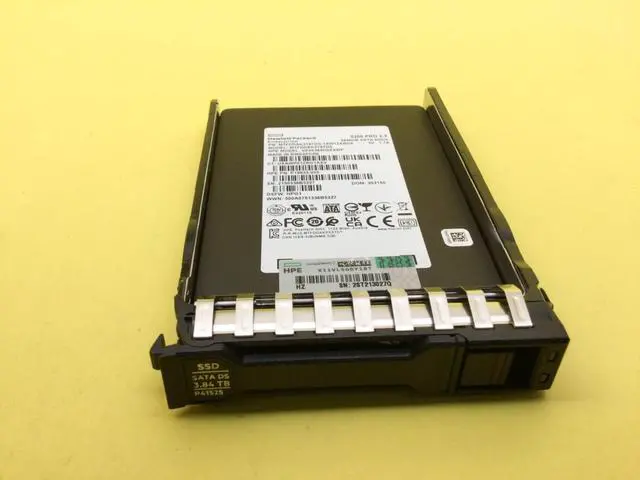 Alt view image 7 of 7 - P40500-B21 HPE 3.84TB SATA 6G READ INTENSIVE SFF BC MV SSD P41525-001