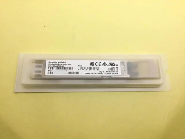 Main image of MMA4Z00-NS NVIDIA 800Gb/s Twin-port OSFP, 2x400Gb/s Multimode SR8 50m