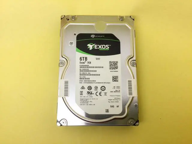 Alt view image 2 of 2 - (NOT FOR HOME PC!) Seagate Exos 7E8 6TB 7.2K SAS 12Gb/s 256MB SED-FIPS 3.5in HDD ST6000NM0285
