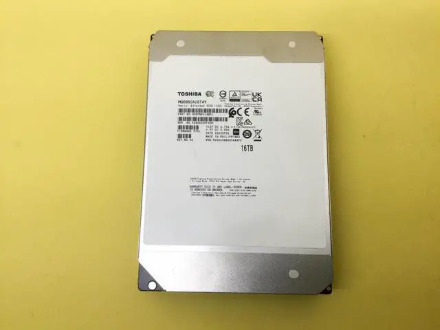Main image of (NOT FOR HOME PC!) MG08SCA16TAY Toshiba 16TB 7.2K 12GB/s SAS 3.5in HDD