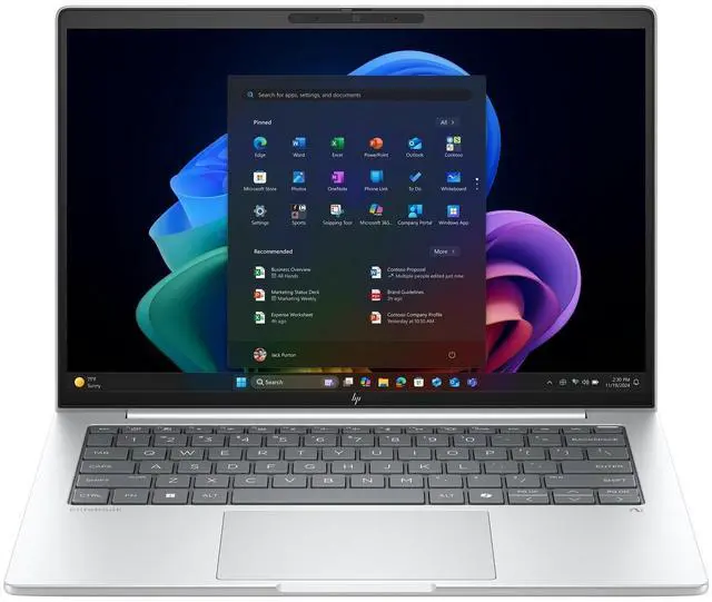 Main image of HP EliteBook Laptop Computer 14" WUXGA AMD Ryzen AI 7 64 GB memory;1 TB SSD