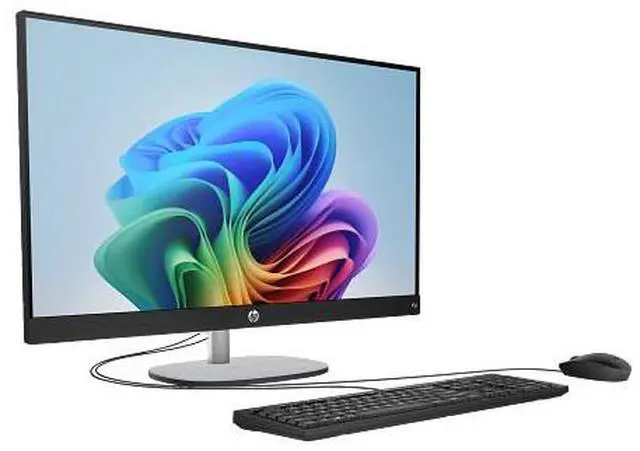 Alt view image 4 of 4 - HP Essential All-in-One Computer 27" FHD AMD Ryzen AI 7, 16 GB;512 GB SSD