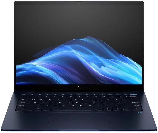 Main image of HP EliteBook Laptop Computer 14" 2.2K Touch Screen Snapdragon X Elite 16 GB
