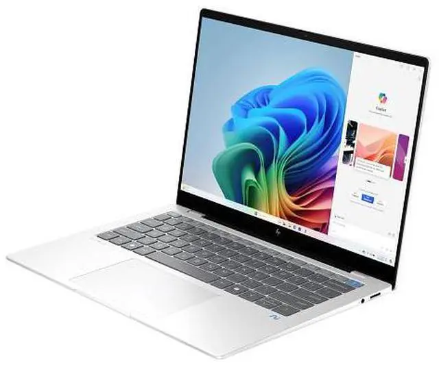 Alt view image 2 of 7 - HP OmniBook X Laptop Computer 14" 2.2K Touch Screen Snapdragon X Plus 16 GB