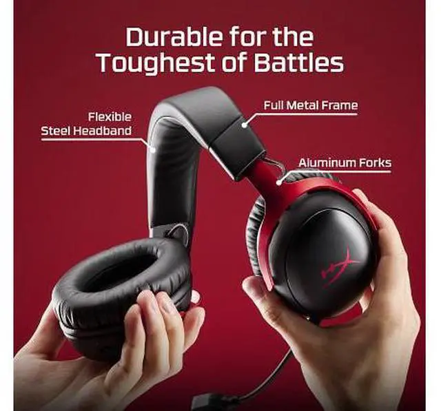 Alt view image 5 of 7 - HyperX Cloud III S Wireless - Gaming Headset (Black)