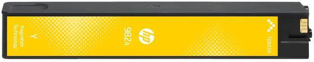 Main image of HP 982A Yellow Original PageWide Cartridge, ~8,000 pages, T0B25A