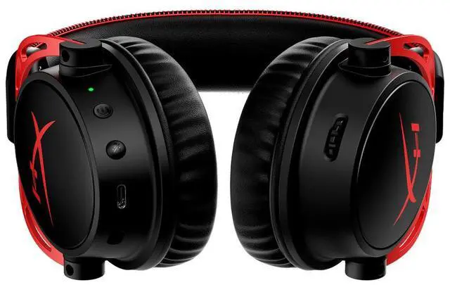 Alt view image 6 of 7 - HyperX Cloud Alpha - Wireless Gaming Headset - Black-Red