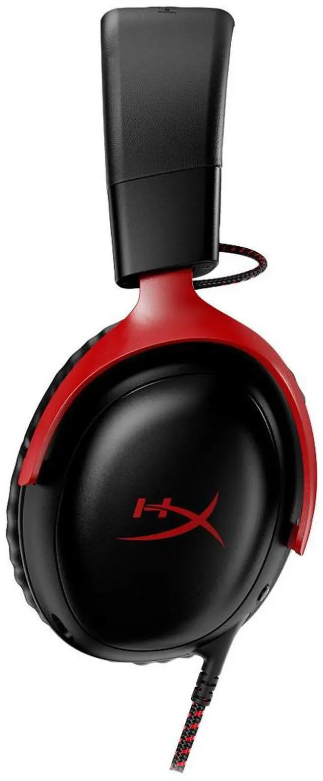 Alt view image 3 of 7 - HyperX Cloud III - Gaming Headset - Black-Red
