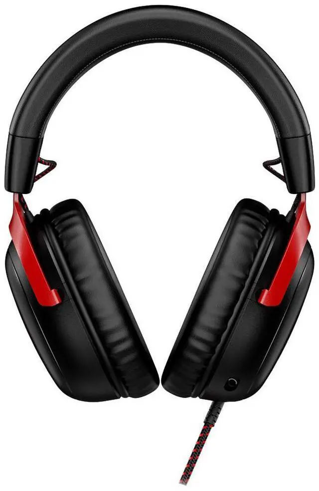Alt view image 5 of 7 - HyperX Cloud III - Gaming Headset - Black-Red