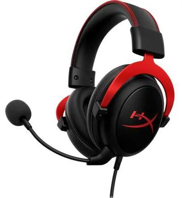 Main image of HyperX Cloud II - Gaming Headset - Black-Red