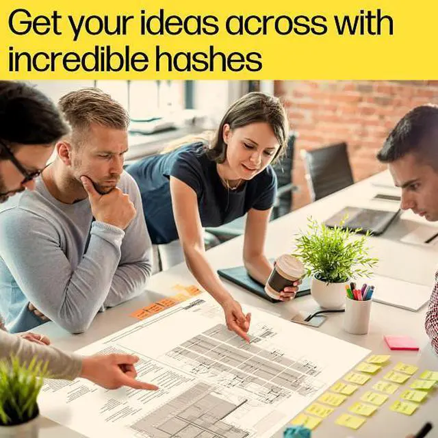 Alt view image 5 of 5 - HP 738 130-ml Black DesignJet Ink Cartridge, 498N4A