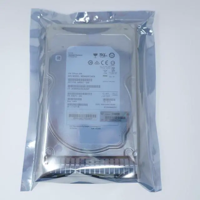 Alt view image 2 of 2 - (NOT FOR HOME PC!) MB4000FCWDK HP SAS 4TB 3.5" LFF 6G 7.2K RPM Midline (MDL) Hot-Plug HDD