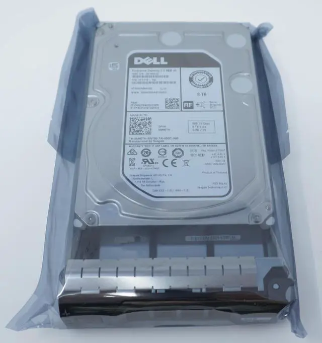 Main image of (NOT FOR HOME PC!) M40TH ST8000NM0185 Dell 8TB 7.2K RPM 12Gb/s 3.5" SAS Hard Drive 0M40TH W Caddy