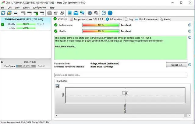 Alt view image 3 of 3 - (NOT FOR HOME PC!) Dell V0K7V 1.92TB SAS 2.5" 12G MU SSD Solid State Drive PX05SVB192Y