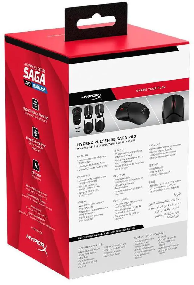 Alt view image 4 of 6 - Pulsefire Saga Pro Wireless Gaming Mouse (Instant Pair!)