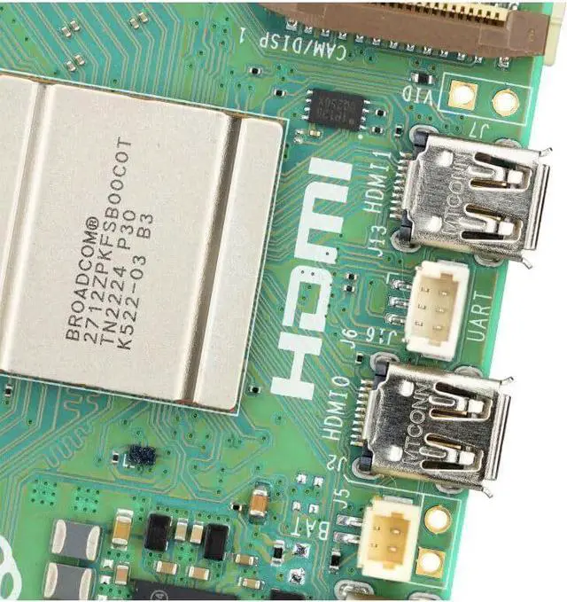 Alt view image 4 of 6 - Raspberry Pi 5 4GB Single Board 2.4GHz Quad-core 64-bit Arm Cortex-A76 CPU