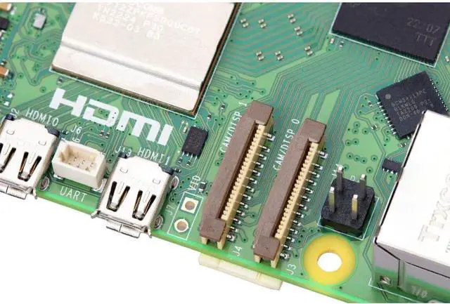Alt view image 6 of 6 - Raspberry Pi 5 4GB Single Board 2.4GHz Quad-core 64-bit Arm Cortex-A76 CPU
