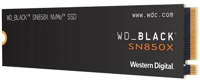 Alt view image 2 of 3 - WD BLACK 1TB SN850X NVMe Internal Gaming SSD Gen4 PCIe M.2 2280 WDS100T2X0E
