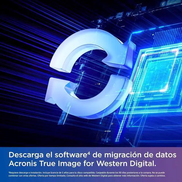 Alt view image 7 of 7 - WD 4TB Blue SN5000 NVMe Internal Solid State Drive SSD WDS400T4B0E