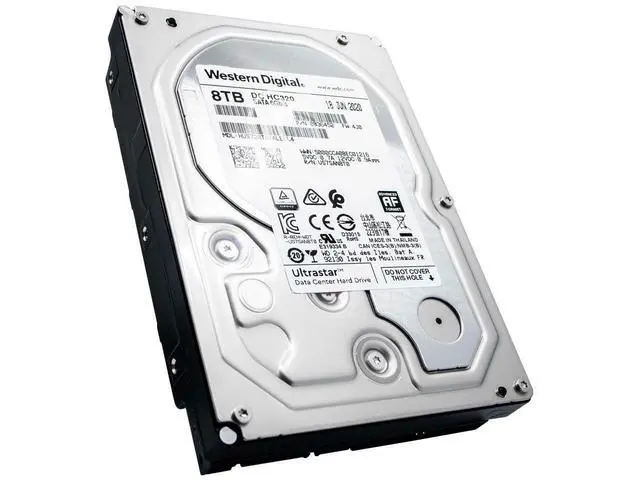 Alt view image 5 of 7 - WD HGST Ultrastar DC HC320 8TB HDD SATA 7200 RPM 256 MB 3.5" Internal Hard Drive