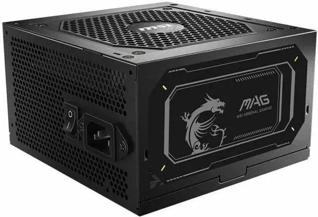 Alt view image 3 of 5 - MSI 850W 80 PLUS Gold Modular Power Supply MAG A850GL PCIE5 II