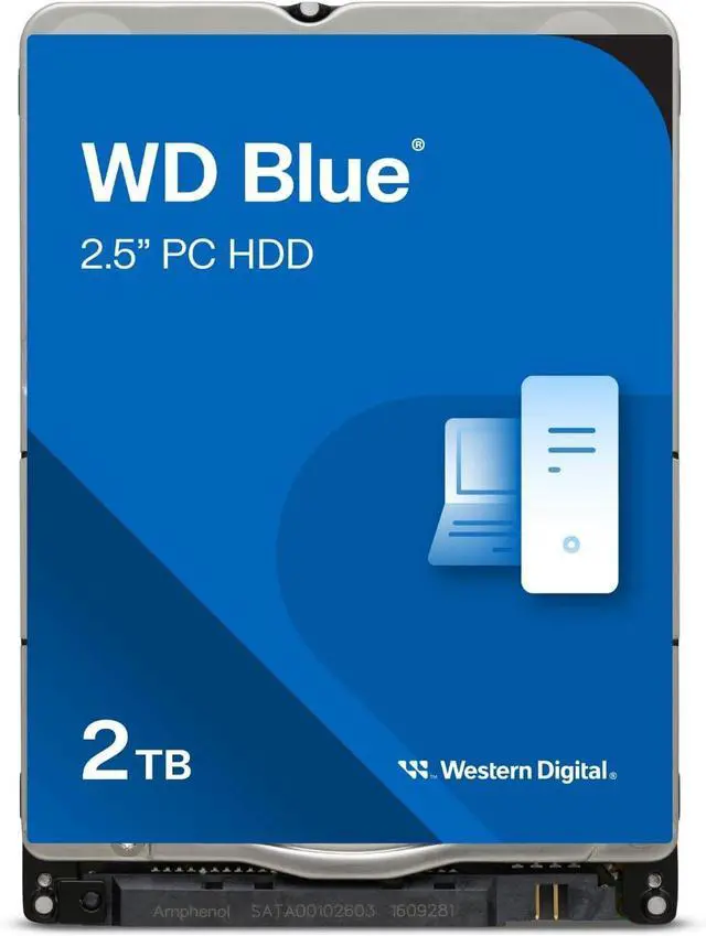 Main image of Western Digital WD 2TB 2.5" PS4 Hard Drive SATA III 6.0Gb/s 128MB Cache WD20SPZX