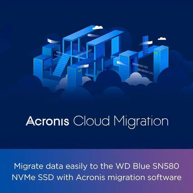 Alt view image 6 of 6 - WD Blue SN580 SSD 2TB Gen4 x4 PCIe NVMe M.2 2280 SSD WDS200T3B0E
