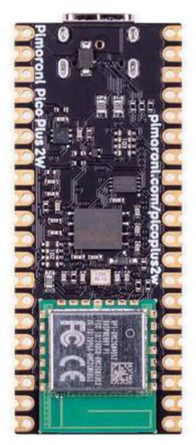 Alt view image 2 of 3 - Pimoroni Pico Plus 2 W RP2350 16MB of flash 8MB PSRAM microcontroller PIM726