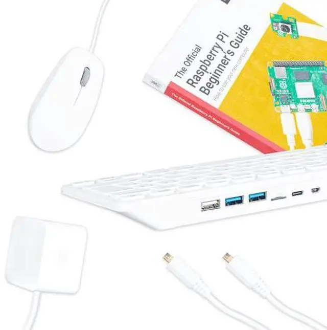 Alt view image 2 of 5 - Raspberry Pi 500 Keyboard Kit Desktop Computer (US) SC1285