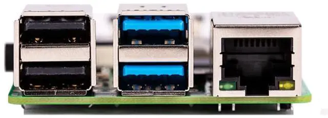 Alt view image 4 of 6 - Raspberry Pi 4 Model B 4GB Quad Core 64 Bit WiFi Bluetooth C1208-4GB