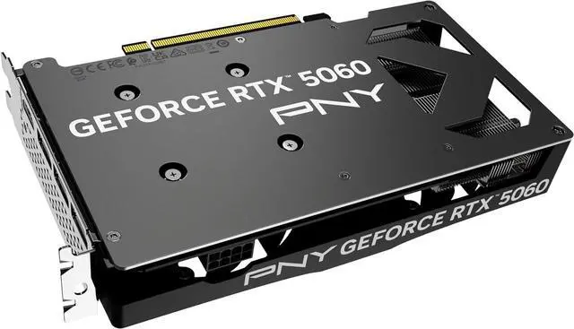 Alt view image 4 of 5 - PNY NVIDIA GeForce RTX 5060 8GB Dual Fan Graphics Card VCG50608DFXPB1