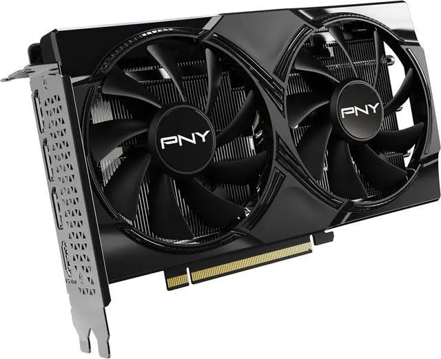 Alt view image 2 of 5 - PNY NVIDIA GeForce RTX 5060 8GB Dual Fan Graphics Card VCG50608DFXPB1