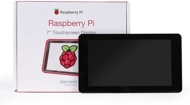 Alt view image 2 of 5 - Raspberry Pi 7-Inch touch display screen for Raspberry Pi single board SC1227