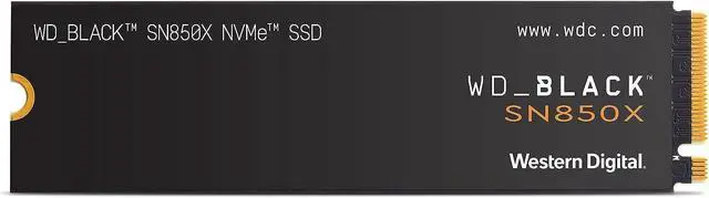 Main image of WD BLACK 2TB SSD SN850X NVMe M.2 2280 Internal Gaming Solid State Drive