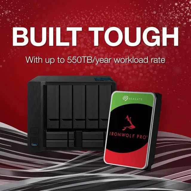 Alt view image 4 of 6 - Seagate IronWolf Pro 8TB CMR 3.5" SATA 7200RPM Enterprise NAS Internal HDD