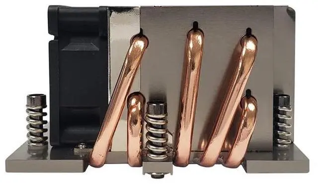 Alt view image 2 of 4 - Dynatron AMD Genoa Copper Heatsink and Active Cooler | SP5 J10