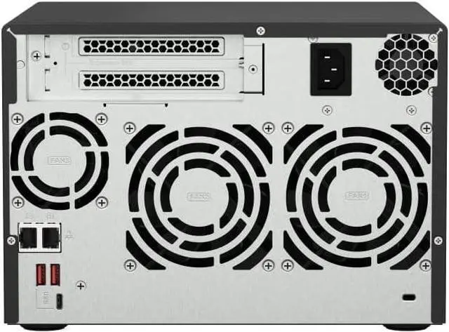 Alt view image 7 of 7 - QNAP TS-673A 6-bay NAS/iSCSI IP-SAN AMD Ryzen V1000 series TS-673A-8G-US
