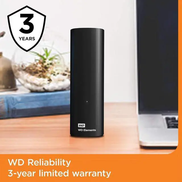 Alt view image 6 of 6 - WD 16TB Elements Desktop External Hard Drive