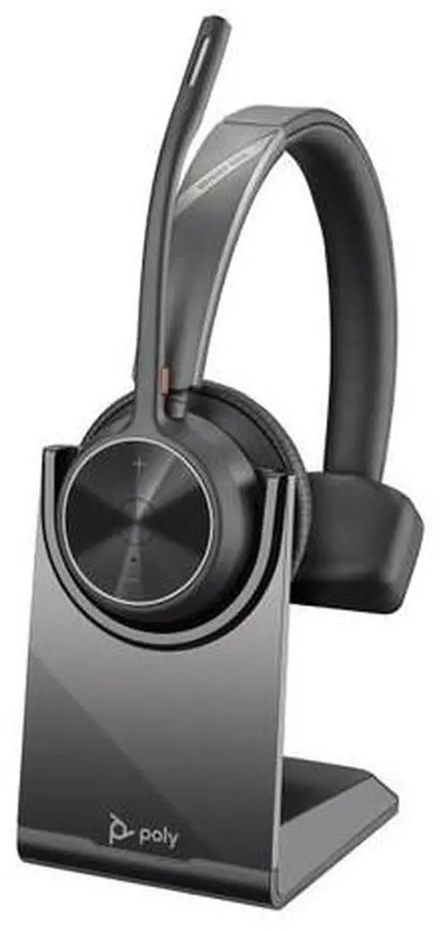 Main image of Poly Voyager 4310 UC Wireless Headset & Charge Stand - Single-EarHeadset 77Y92AA