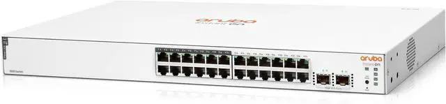Alt view image 2 of 6 - HPE Instant On 1830 24-Port Gb | 12-Port Class 4 PoE Smart Switch JL813A#ABA